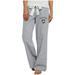 Women's Concepts Sport Gray/White Army Black Knights Tradition Lightweight Lounge Pants