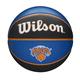 Wilson Basketball NBA TEAM TRIBUTE, NEW YORK KNICKS, Outdoor, Gummi, Größe: 7
