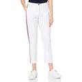Tommy Hilfiger Women's TH Essential Slim T5 Chino Pants, Classic White, 6