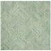 Green 48 x 0.5 in Area Rug - Bay Isle Home™ Millia Geometric Handmade Tufted Cotton Area Rug Cotton | 48 W x 0.5 D in | Wayfair BAYI8388 40777362