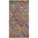 26 x 0.45 in Area Rug - Ebern Designs Geometric Multicolor Area Rug, Polypropylene | 26 W x 0.45 D in | Wayfair D5402308A8FB443C9041C1F62ADFC1F7