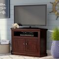 World Menagerie Corner TV Stand for TVs up to 55" Wood in Brown | 27 H in | Wayfair B086C7D39FDB4EF3969AB1AEAFD30BB8