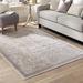 White 94 x 0.33 in Area Rug - Ophelia & Co. Gautier Oriental Ivory Area Rug Polyester/Polypropylene | 94 W x 0.33 D in | Wayfair