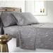 Ivy Bronx Strongsville Floral Microfiber Sheet Set Polyester in Gray | Twin XL | Wayfair 45466CAFCA1547B88A5F44249DF01A4C