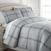 Millwood Pines Wirt Down Alternate Comforter Set Microfiber in Gray | King/California King Comforter + 2 King Shams | Wayfair