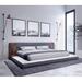 AllModern Amalie Low Profile Platform Bed Metal in Brown | 32 H x 102 W x 96 D in | Wayfair 93BAC658B05A4F27B65DA9724CDA6DF3