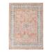 Pink 63 x 0.08 in Area Rug - Bungalow Rose Bexhill Oriental Coral Area Rug Polyester | 63 W x 0.08 D in | Wayfair 8B92D4F6E1F94D148074BD04A5144145