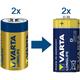 Varta - Longlife Mono d Batterie 4120 LR20 (2er Blister)