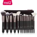 MSQ-Ensemble de pinceaux de maquillage en cheveux naturels et synthétiques outils de maquillage