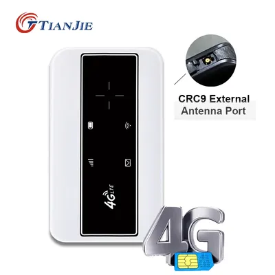 TIANJIE – Mini routeur Wifi 4G LTE 150Mbps Mini Hotspot Mobile Portable pour voiture Modem Mifi