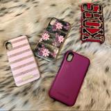 Michael Kors Accessories | 4 Cute Iphone X / Iphone Xs Phone Cases | Color: Pink/Red | Size: Iphone X / Iphone Xs