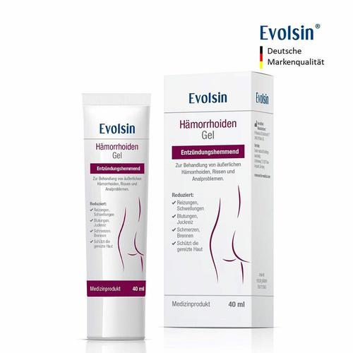 Evolsin Hämorrhoiden Gel 40 ml