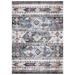 Blue/Gray 126 x 94 x 0.39 in Area Rug - Union Rustic Adriaan Power Loomed Performance Kilim Design Southwest Blue Rug | Wayfair