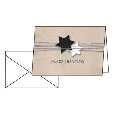 Sigel Weihnachts-Grußkarten »Christmas Wrapping« 25 Stück Image