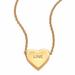 Kate Spade Jewelry | Kate Spade Dear Valentine Gold Heart Love Necklace | Color: Gold | Size: Os