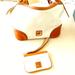 Dooney & Bourke Bags | Dooney & Bourke White Shoulder Bag And Wristlet | Color: Tan/White | Size: Os