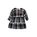 Walking on Sunshine Dress - Shift: Blue Plaid Skirts & Dresses - Kids Girl's Size X-Large