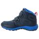 Jack Wolfskin Unisex Kinder Woodland Texapore Mid Vc Walking Schuh, Dark Blue Red, 33 EU