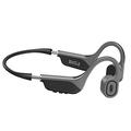 HJFGIRL Hearing Aid Wireless Bone Conduction Headphones Hearing Amplifier Open Ear Waterproof Bluetooth Headset For Running Cycling Walking Jogging Hiking,Grey