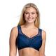 Miss Mary of Sweden Happy Hearts Supportive Full Coverage Non-Wired Bra Dark Blue