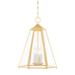 Hudson Valley Lighting Nottingham 16 Inch Cage Pendant - MDS411-GL