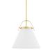 Hudson Valley Lighting Aldridge 16 Inch Large Pendant - 9616-AGB