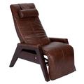 Human Touch Gravis Genuine Leather Power Reclining Adjustable Width Heated Massage Chair Genuine Leather | 49 H x 30 W x 45 D in | Wayfair