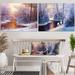 East Urban Home Christmas Forest w/ River & Trees I Christmas Forest w/ River & Trees I - 2 Piece Wrapped Canvas Photograph Set Canvas | Wayfair