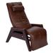 Human Touch Gravis Genuine Leather Power Reclining Adjustable Width Heated Massage Chair Genuine Leather | 49 H x 30 W x 45 D in | Wayfair