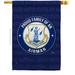 Breeze Decor Air Force Proud Family Airman Polyester 40" H X 28" W House Flag in Blue | 40 H x 28 W in | Wayfair BD-MI-H-108534-IP-BO-D-US20-BD