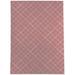 White 24 x 0.08 in Area Rug - Dakota Fields Cureton Geometric Pink Indoor/Outdoor Area Rug Polyester | 24 W x 0.08 D in | Wayfair