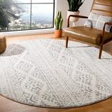 Gray/White 144 x 0.39 in Indoor Area Rug - Union Rustic Ceresco Southwestern Ivory/Gray Area Rug Polypropylene | 144 W x 0.39 D in | Wayfair