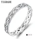 TIGRADE – bague en argent Sterling 925 pour femme nœud celtique éternité bracelet de mariage