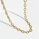 Peri'sBox – colliers en or/argent pour femmes petits cercles liés perles géométriques collier
