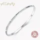 Ailmay – bracelet en argent Sterling 925 authentique pour femme bijou fin minimaliste Design
