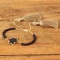 Go2boho – Bracelet étoile doré pour hommes et femmes bijoux MIYUKI fait à la main cadeau idéal