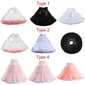 Jupe Tutu Bouffante en Tulle Jupon de Type Cosplay Lolita Sous-jupe trapèze avec plusieurs