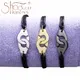 SHADOWHUNTERS-Bracelets Menottes en Argent Sterling 925 Bijoux de Marque de Luxe Française