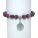 Bracelets de yoga en pierre naturelle pour hommes et femmes perles d'arbre de vie Lapis
