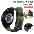 Bracelet de rechange en tissu de nylon pour montre Samsung Galaxy Huawei Watch GT3 6Classic 20mm