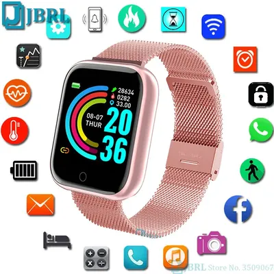Montre-bracelet numérique carrée pour hommes et femmes montre-bracelet de Sport électronique