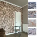 Autocollants muraux 3D en mousse auto-arina panneaux de papier peint décoration de la maison