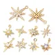 Zcompresses on Star Charms for Presidency 18K Gold Document Brass Pmot Jewelry Colliers Boucles