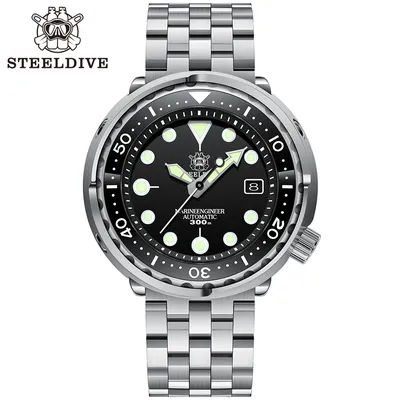 Steeldive – montre de plongée automatique pour hommes cadran couleur bonbon lunette en céramique