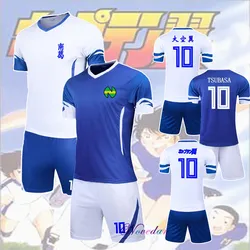 Maillot de Football Captain Tsubasa pour enfants et adultes Nankatsu t-shirt uniforme ensemble