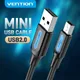 Vention-Mini câble USB 2.0 vers USB chargeur de données rapide pour lecteur MP3 MP4 GPS de
