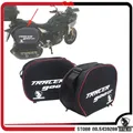 Sacs de bagages noirs pour moto sacoches pour voiture compatible avec YAMAHA FJR 2018/TDM 2019