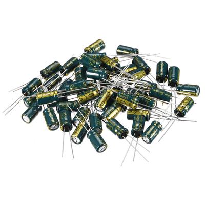 AL Radial Electrolytic Capacitor Low ESR 100uF 35V 6.3x11mm 50pcs - 100uF 35V 6.3x11 50pcs