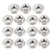 5/16-18 Serrated Flange Hex Lock Nuts, 304 Stainless Steel, 15 Pcs - 5/16"-18(15 pcs)