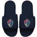 Men's ISlide Navy North Carolina Courage Primary Logo Slide Sandals